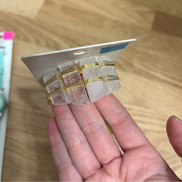 Jewelry Making Kit NEW Miscellaneous Craft Watch Bracelet Ice Resin Beads - Picture 6 of 7